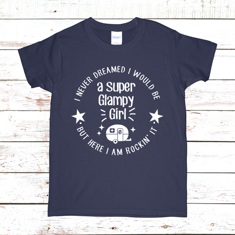 Super Glampy Girl | Navy