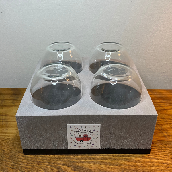 Glass Holder and Wine Glass Set
